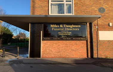 Miles and Daughters Whitley Wood funeral home