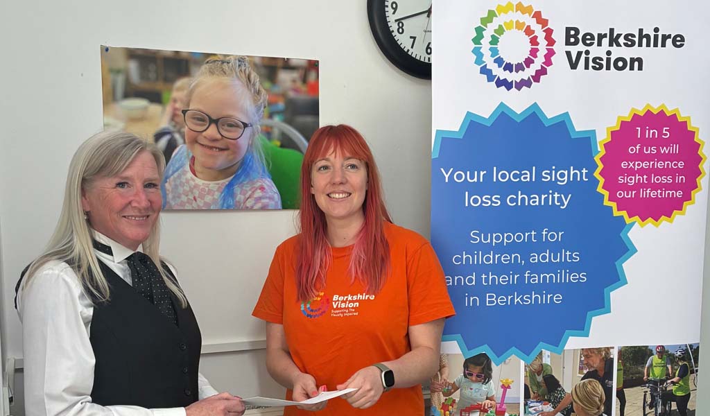Miles & Daughters Funeral Directors are proud to have awarded more than £18,000 to inspiring causes including Berkshire Vision.